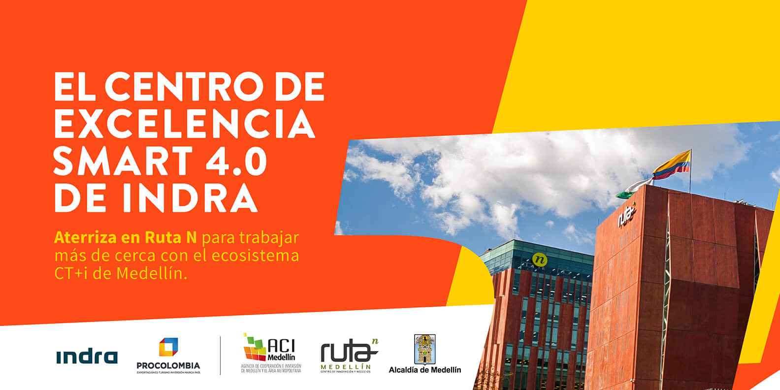 El centro de excelencia smart 4.0 de INDRA llega a Medellín