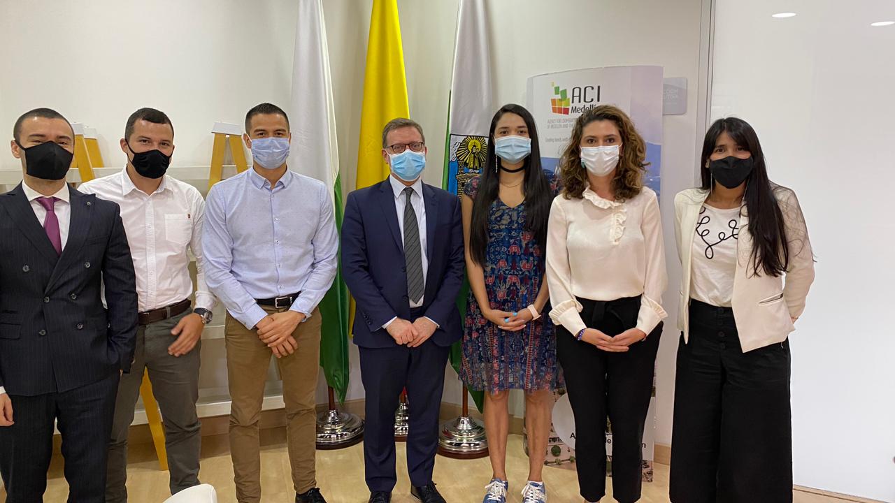 Visita de la Embajada de israel en Medellín